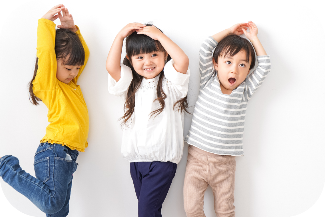 MTFでレッスンする子どもたち